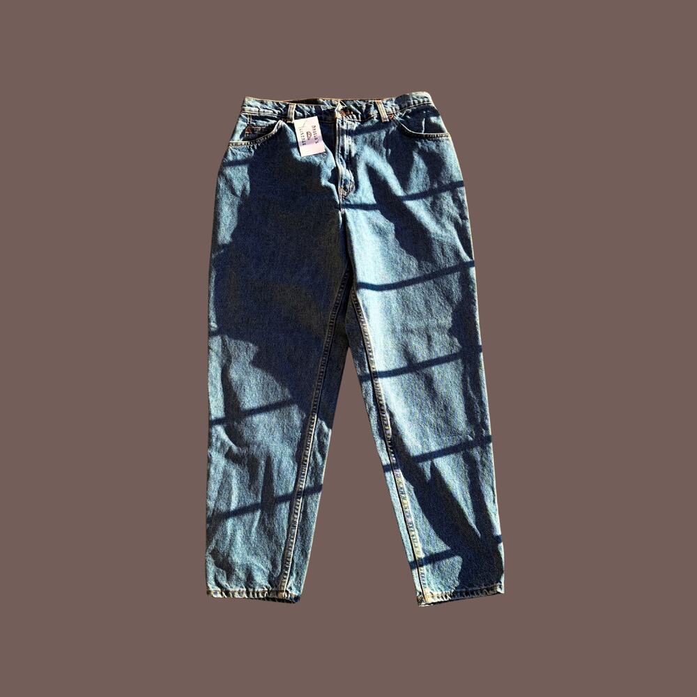 Levi's Relaxed Fit Tapered Leg Jeans | Blue Denim | Size 16 Short | Vintage